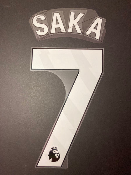 3023 - 2024 Arsenal set name and number Saka Home and Third