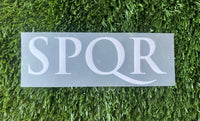 2023 - 2024 AS Roma Sponsor Front SPQR Third