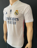 2020-2021 Real Madrid CF Home Shirt Toni Kroos Player Issue Authentic Spanish Super Cup New BNWT Size L