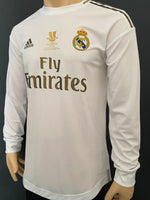 2019 - 20 Jersey Real Madrid Carbajal Súper Copa España P. Issue Long Sleeve (M)