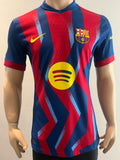 2025-2026 FC Barcelona Fourth Shirt Lamine Yamal Player Issue Kitroom Copa del Rey Size M