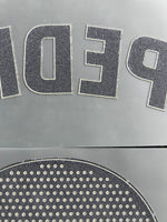 2025-2026 FC Barcelona Home Name Set and Number Pedri Player Issue La Liga Textprint Adult Size