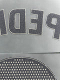 2025-2026 FC Barcelona Home Name Set and Number Pedri Player Issue La Liga Textprint Adult Size