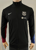 2024-2025 FC Barcelona Away Jacket Travel Black  Old Spotify BNWOT Multiple Sizes