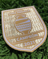 2021 Argentina National Team Champions Badge Copa America USA 2024 Lextra Adult Size