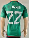 2022-2023 Mexico National Team Home Shirt Hirving Lozano Chucky New BNWT