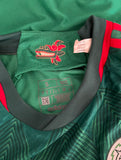 2022-2023 Mexico National Team Home Shirt Raul Jiménez Player Issue Authentic Long Sleeve World Cup Pre Owned Size S