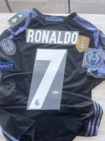 2016 2017 Real Madrid Ronaldo player issue Kitroom Champions size 8