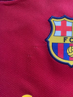 2008 2009 FC Barcelona Home Shirt Treble Pre Owned Size M