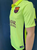 2014-2015 FC Barcelona Third Shirt Pedro Rodriguez Pre Owned Size S