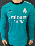 2021-2022 Real Madrid Third shirt Player issue Authentic Dani Carvajal La Liga Long Sleeve BNWT Size M