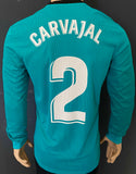 2021-2022 Real Madrid Third shirt Player issue Authentic Dani Carvajal La Liga Long Sleeve BNWT Size M