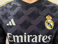 2023-2024 Real Madrid Away kit Mendy Long sleeve Champions League Kitroom Player issue