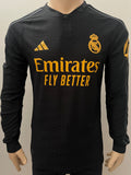 2023-2024 Real Madrid Away kit Rudiger Long sleeve La Liga Kitroom Player issue