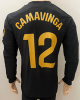 2023-2024 Real Madrid Third kit Camavinga Long sleeve La Liga Kitroom Player issue