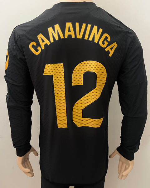 2023-2024 Real Madrid Third kit Camavinga Long sleeve La Liga Kitroom Player issue