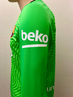 2020-2021 FC Barcelona Goalkeeper kit Long sleeve Kitroom Player issue