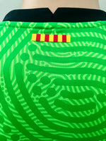 2020-2021 FC Barcelona Goalkeeper kit Long sleeve Kitroom Player issue