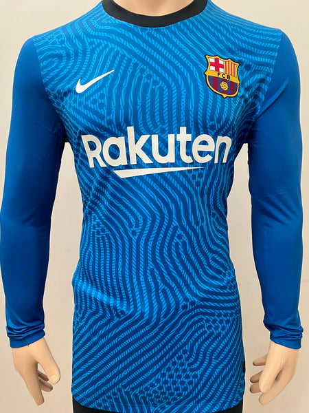 2020-2021 FC Barcelona Goalkeeper kit Long sleeve Kitroom Player issue