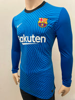 2020-2021 FC Barcelona Goalkeeper kit Long sleeve Kitroom Player issue