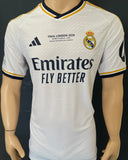 2023-2024 Real Madrid Home Shirt Toni Kroos Champions League Final MDT Player Issue Authentic New BNWT Size L