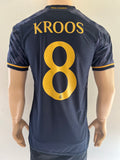 2023-2024 Real Madrid Away shirt Player issue Authentic Toni Kroos Champions League BNWT Size M