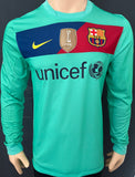 2010-2011 FC Barcelona Away Shirt Lionel Messi LFP TV3 League Club World Cup Long sleeve New BNWT Size S