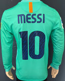 2010-2011 FC Barcelona Away Shirt Lionel Messi LFP TV3 League Club World Cup Long sleeve New BNWT Size S