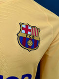 2019-2020 FC Barcelona Away Shirt Jordi Alba Player Issue Kitroom La Liga Winners Long Sleeve Kitroom  Mint  Size M