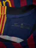 2018-2019 FC Barcelona Home Shirt Malcom Silva Player Issue Authentic La Liga League Champions Pre Owned Size M