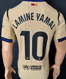 2025-2026 FC Barcelona Away Shirt Lamine Yamal Player Issue Authentic La Liga League Champions Kobe Bryant New BNWT Size M