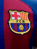 2023-2024 FC Barcelona Home Shirt Pedri Gonzalez Champions League Pre Owned Size M