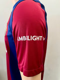 2023-2024 FC Barcelona Home Shirt Pedri Gonzalez Champions League Pre Owned Size M