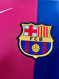 2024-2025 FC Barcelona Home Shirt Pedri Gonzalez Copa del Rey Final MDT Cup MINT Size S