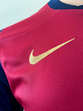 2024-2025 FC Barcelona Home Shirt Pedri Gonzalez Copa del Rey Final MDT Cup MINT Size S