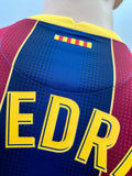 2020-2021 FC Barcelona Home Shirt Pedri Gonzalez La Liga League Mint Multiple sizes