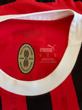 2024-2025 AC Milan Home Shirt Santiago Gimenez Player Issue Authentic Champions Multiple Sizes