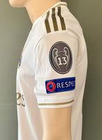 2019 - 2020 Real Madrid Home Shirt Modric Champions Player Issue (M)