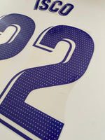 2021 - 2022 Real Madrid Isco Home Player Issue Kit Set name Liga Avery Dennison