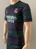 2022-2023 Real Madrid Prematch shirt Player issue Kitroom Valverde Champions League Mint Size M