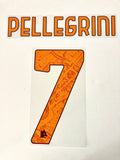 2023 - 2024 AS Rome Set name and number Pellegrini (7) Home and Third Stilscreen