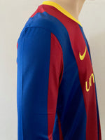 2010 - 2011 Barcelona Home Shirt Messi 10 Long Sleeve Player Issue Kitroom BNWT Multisize
