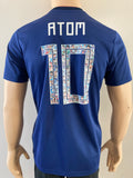 2018-2019 Japan National Team Home Shirt Oliver Atom Captain Tsubasa Pre Owned Size S