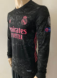2020-2021 Real Madrid Third shirt Player issue Authentic Sergio Ramos Champions League Long sleeve BNWT Size M