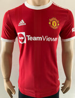 2021 - 2022 Manchester United Home Shirt Ronaldo Player Issue (L) BNWT