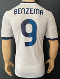 2012 - 2013 Real Madrid Home Shirt Benzema (110 years) (M) BNWT