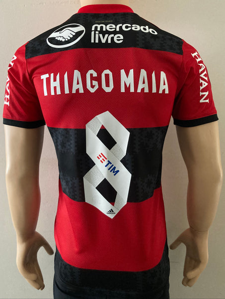 2021 Flamengo Home Shirt Thiago Maia 8 Libertadores BNWT SIze S