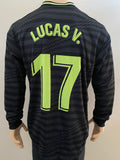 2022-2023 Real Madrid Third shirt Player issue Authentic Lucas Vazquez La Liga World Champions Long Sleeve BNWT Size M