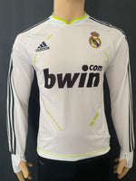 2010 - 2011 Real Madrid Training Top Long Sleeve Player Issue Kitroom (S)