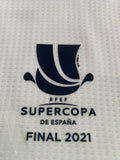 2020-2021 Real Madrid Home shirt Player issue Authentic Sergio Ramos Supercopa Supercup MDT Long sleeve BNWT Size M